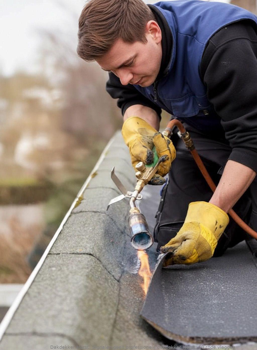 Signalen Geen Professionele Dakdekker Horst